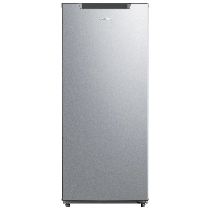 Midea 268L Gross & 190L Net Single Door Refrigerator | Semi Auto Defrosting | Tempered Glass | Full Insulation Body | Adjustable Door Tray | Best Compact Small Fridge | Silver | MDRD268FEE50AE EROS