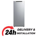 Midea 268L Gross & 190L Net Single Door Refrigerator | Semi Auto Defrosting | Tempered Glass | Full Insulation Body | Adjustable Door Tray | Best Compact Small Fridge | Silver | MDRD268FEE50AE EROS