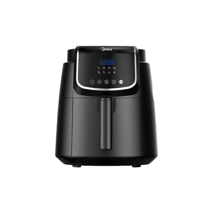 Midea 4.7L XL Digital Air Fryer |1500W| Dual Cyclone Rapid Hot Technology for Frying, Grilling, Broiling, Roasting, Baking, Toasting, Timer up to 60 minutes Temperature Control up to 200C | MFCN40D2