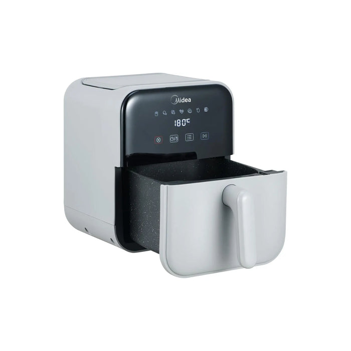 Midea 4L Air Fryer | Digital Touch Control | 1400W | Healthy Frying| Grilling| Broiling| Roasting| Baking & Toasting | Timer (Up to 60 Minutes) | Temperature Control (200C) | MAD-400T2APH