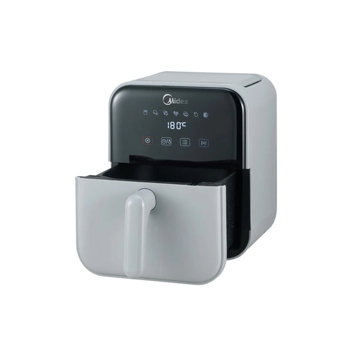 Midea 4L Air Fryer | Digital Touch Control | 1400W | Healthy Frying| Grilling| Broiling| Roasting| Baking & Toasting | Timer (Up to 60 Minutes) | Temperature Control (200C) | MAD-400T2APH