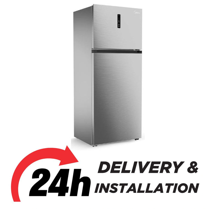 Midea 720L Double Door Refrigerator | MDRT723MTE46AED | 10-Year Inverter Compressor Warranty | Frost-Free | Smart Sensor | Humidity Control | Electronic Control | Silver