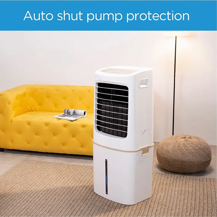 Midea Air Cooler with Remote Control for Home & Heavy-Duty Air Conditioning | 50L Water Tank Capacity for Outdoor & Indoor Use | Whisper-Quiet Performance and Powerful Air Flow | Model: AC200-17JR