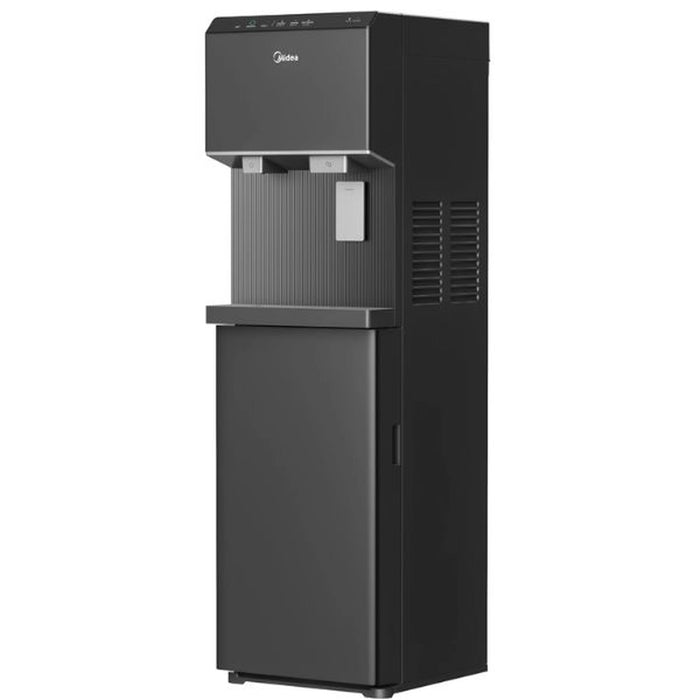 Midea Bottom Loading Ice & Water Dispenser| Hot, Cold & Ice Cold Water| Auto Ice Maker 8 pcs/8 mins| LED Touch Control Panel| 1.7L Cold Tank | YL-SPO1