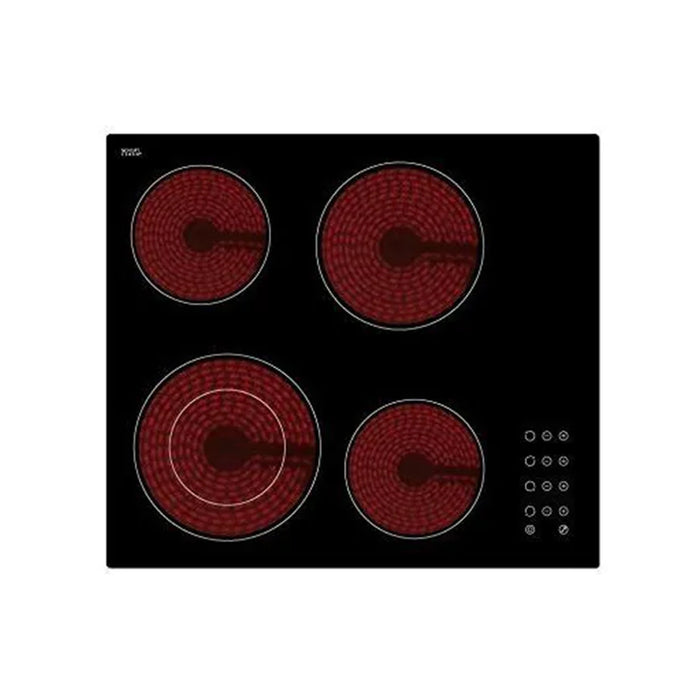 Midea Built-In Ceramic Electric Hob | 7000 W | 4 Burner | 59 x 52 cm | Minimum 1-Year Manufacturer Warranty | MCHF645