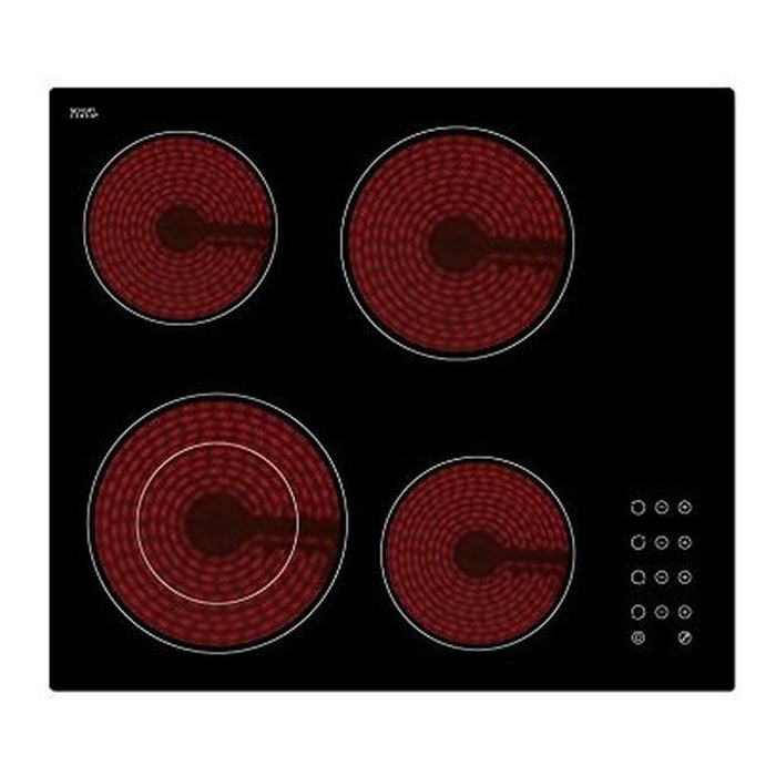Midea Built-In Ceramic Electric Hob | 7000 W | 4 Burner | 59 x 52 cm | Minimum 1-Year Manufacturer Warranty | MCHF645