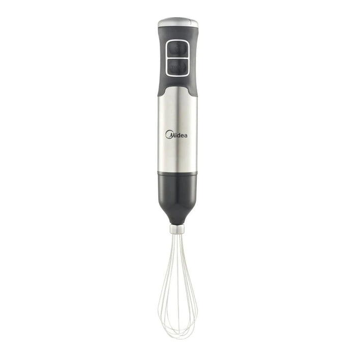 Midea Hand Blender | 1000W Stainless Steel | 5-in-1 with Chopper, Masher, Whisk | Baby Food, Soups, Salads & More | MJ-BH1001W