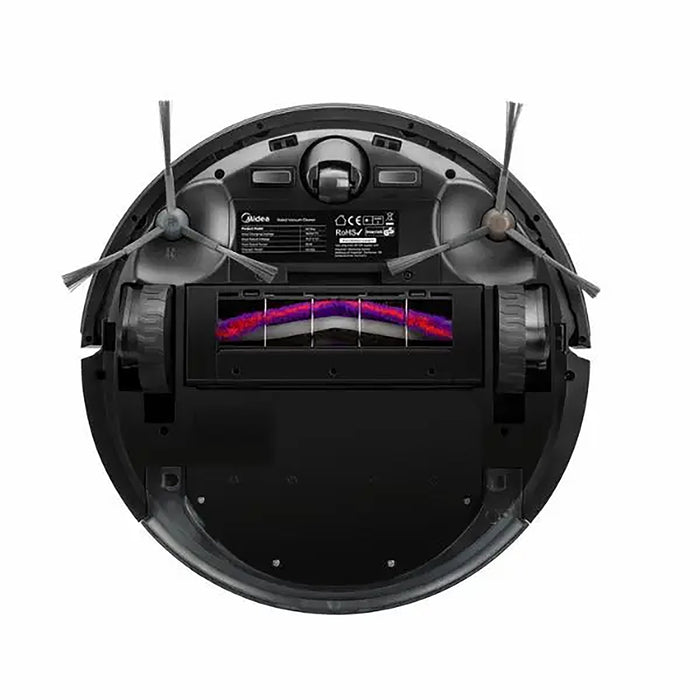 Midea M7 Pro Robot Vacuum Cleaner | 4000Pa Strong Suction with BLDC Motor | 150-Minute Run Time | Wet Mopping | App & Voice Control with Msmartlife | 450ml Dust - 180ml Water Tank | Carpet Sensor | LDS Navigation