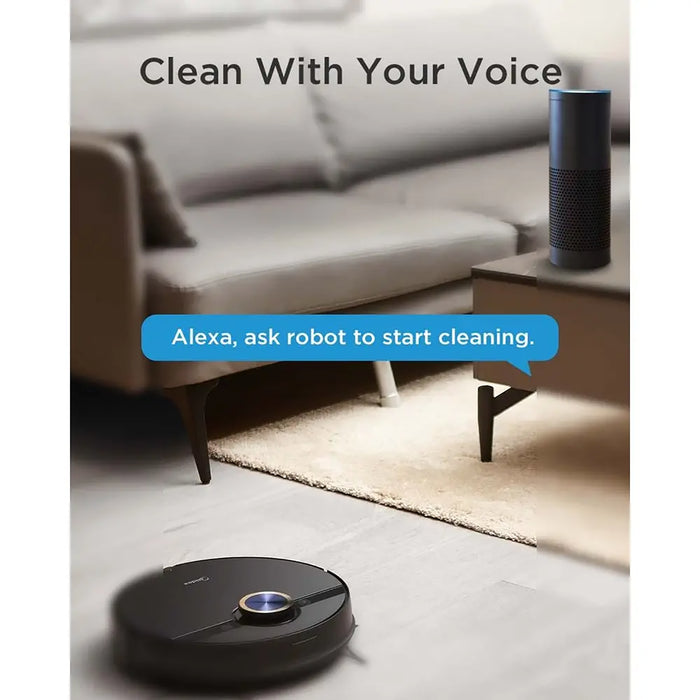 Midea M7 Pro Robot Vacuum Cleaner | 4000Pa Strong Suction with BLDC Motor | 150-Minute Run Time | Wet Mopping | App & Voice Control with Msmartlife | 450ml Dust - 180ml Water Tank | Carpet Sensor | LDS Navigation