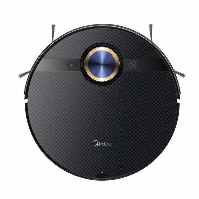 Midea M7 Pro Robot Vacuum Cleaner | 4000Pa Strong Suction with BLDC Motor | 150-Minute Run Time | Wet Mopping | App & Voice Control with Msmartlife | 450ml Dust - 180ml Water Tank | Carpet Sensor | LDS Navigation