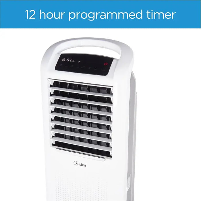 Midea Summer + Winter Air Cooler | Remote for Home & Heavy Duty Air-Conditioning | 3 Wind Speeds Outdoor & Indoor Use | Whisper-Quiet Performance and Low Power Consumption With 60W - AC200W