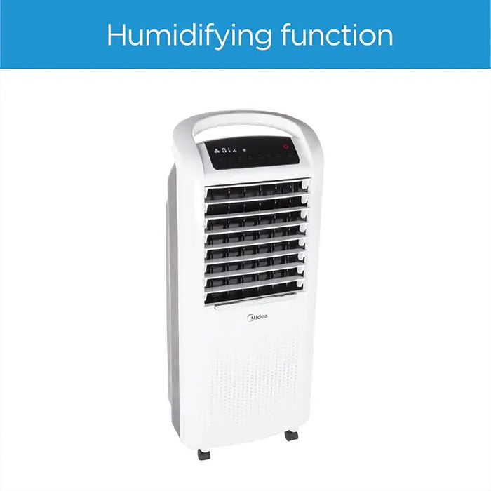 Midea Summer + Winter Air Cooler | Remote for Home & Heavy Duty Air-Conditioning | 3 Wind Speeds Outdoor & Indoor Use | Whisper-Quiet Performance and Low Power Consumption With 60W - AC200W