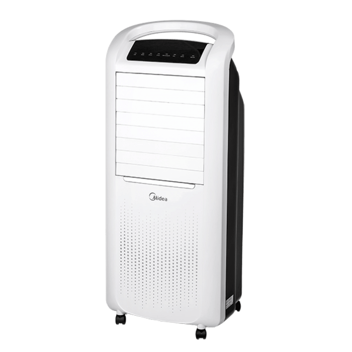 Midea Summer + Winter Air Cooler | Remote for Home & Heavy Duty Air-Conditioning | 3 Wind Speeds Outdoor & Indoor Use | Whisper-Quiet Performance and Low Power Consumption With 60W - AC200W