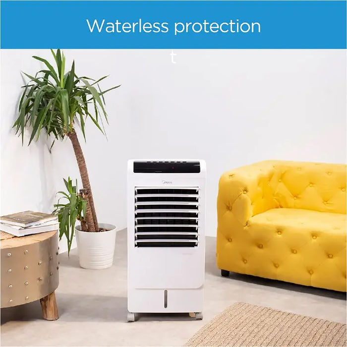 Midea Summer + Winter Air Cooler with Remote for Home & Heavy-Duty Air-Conditioning | 2 Wind Speeds for Outdoor & Indoor Use | Whisper-Quiet Performance | Low Power Consumption (60W) | Model: AC120-15C