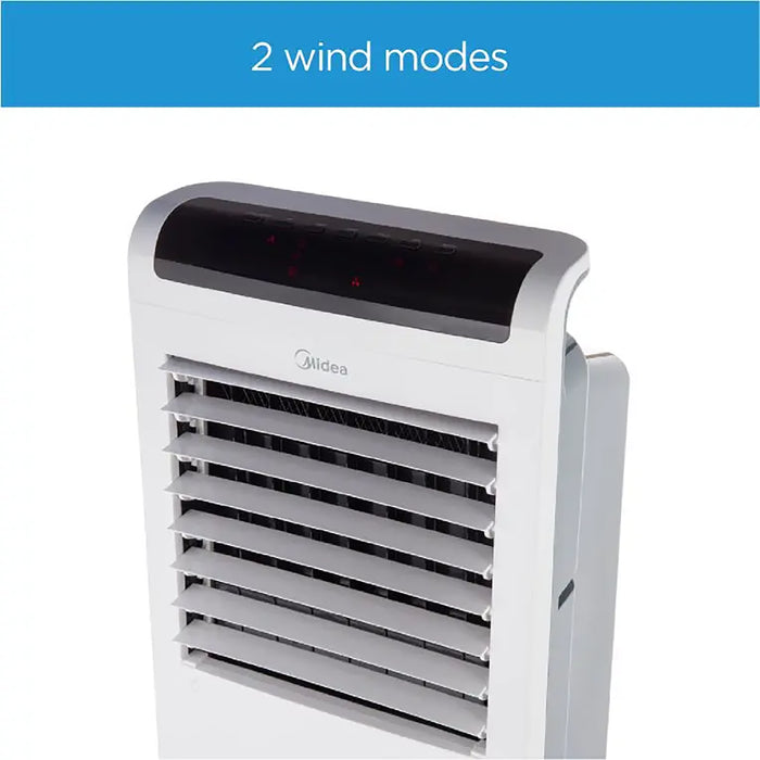 Midea Summer + Winter Air Cooler with Remote for Home & Heavy-Duty Air-Conditioning | 2 Wind Speeds for Outdoor & Indoor Use | Whisper-Quiet Performance | Low Power Consumption (60W) | Model: AC120-15C