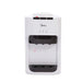 White and black Midea water dispenser on a white background