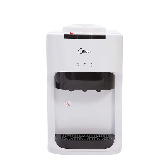 Midea water dispenser on a white background