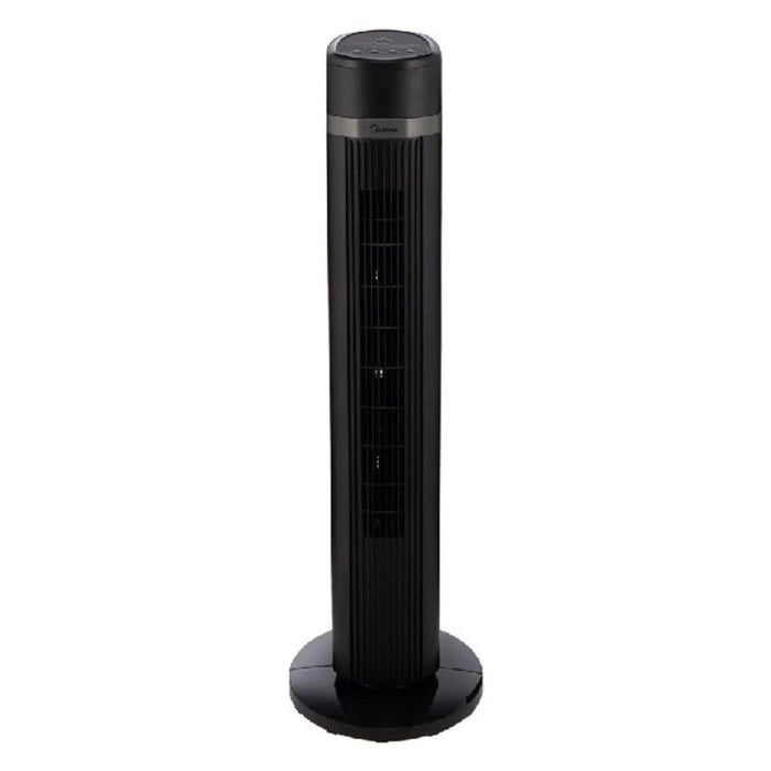 Midea Tower Fan with Multifunction Remote Control | 3 Wind Modes - Natural, Slumberous & Normal | Three-Dimensional Angle Air Flow | 15-Hour Timer | Perfectly Suitable for Home or Office | Model: FZ1018TRB