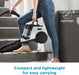 Midea Vacuum Cleaner 1800W Bagless Canister 2L Dust Capacity With HEPA Filter| Easy Emptying| 200W Suction power| Washable Filter For Pet Hair| Carpet| Tile| Hard Floor| White - MC08MEWH EROS
