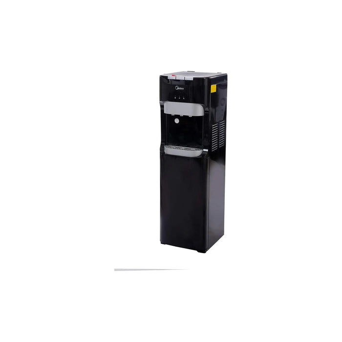 Midea Water Dispenser | Bottom Loading | Hot, Cold, and Ambient Temperature | Ice Cold Technology | Empty Bottle Indicator | Floor Standing | Child Safety Lock | Best for Home, Office & Pantry | Color: Black | Model: YL1633S EROS