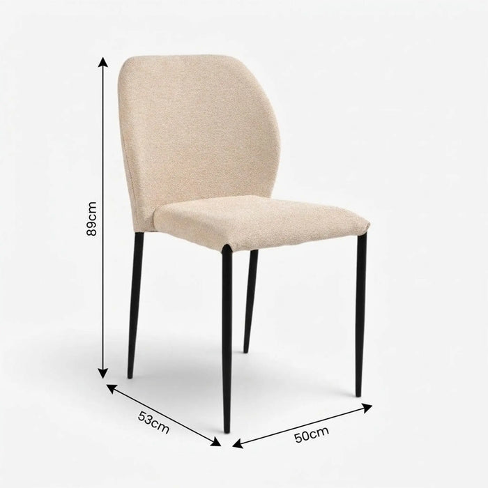 Minea Dining Chair Beige