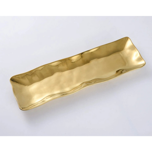 Moonlight Gold Rectangular Server Beth & Lily