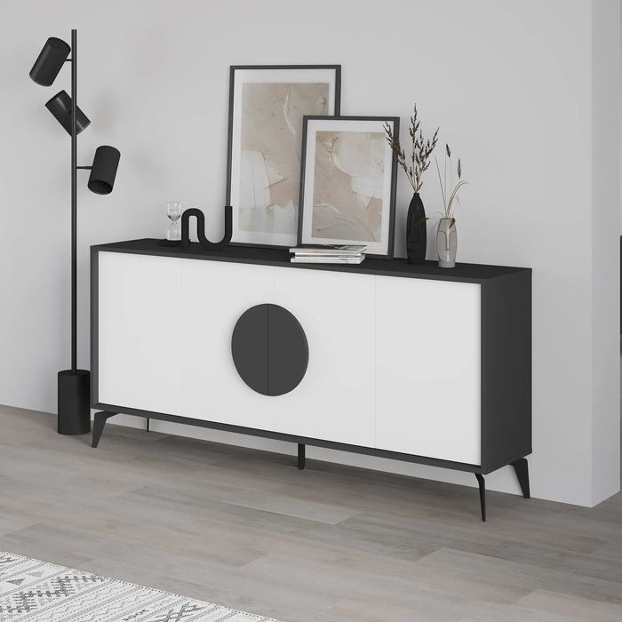 Gora Console 4 Doors With 35.6 Cm  Depth