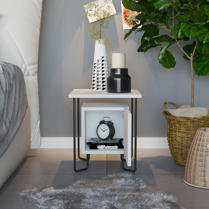 Mourah Acres Nightstand - 2 Years Warranty