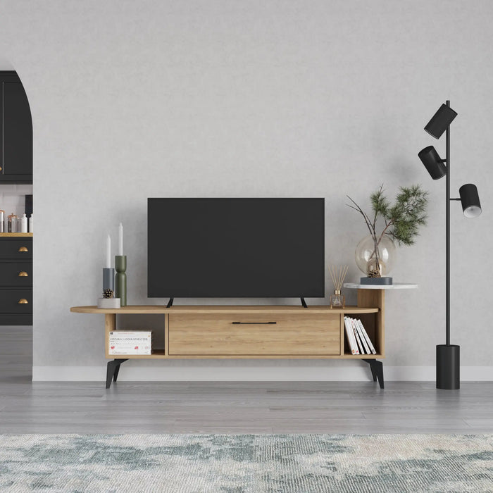 Mourah Ada Tv Stand Up To 60 Inches With Storage - 2 Years Warranty
