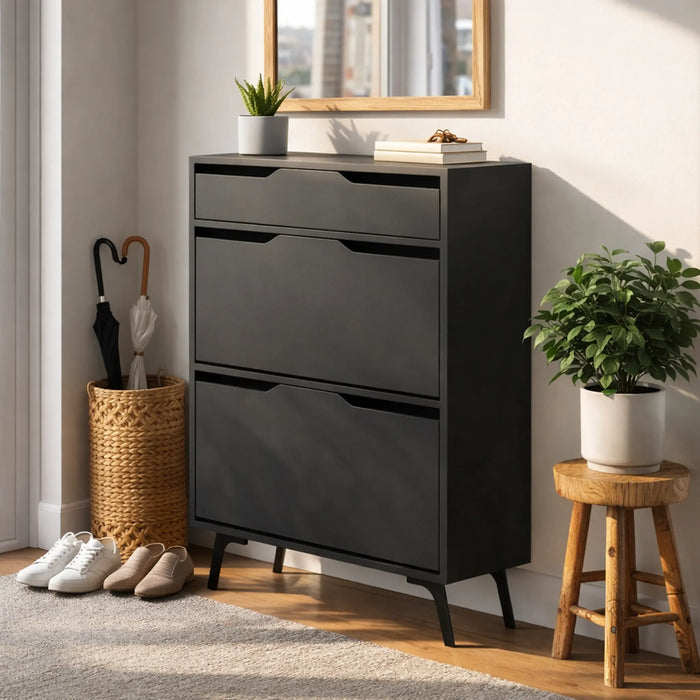 Mourah Asta Shoe Cabinet - 12 Pairs - 2 Years Warranty