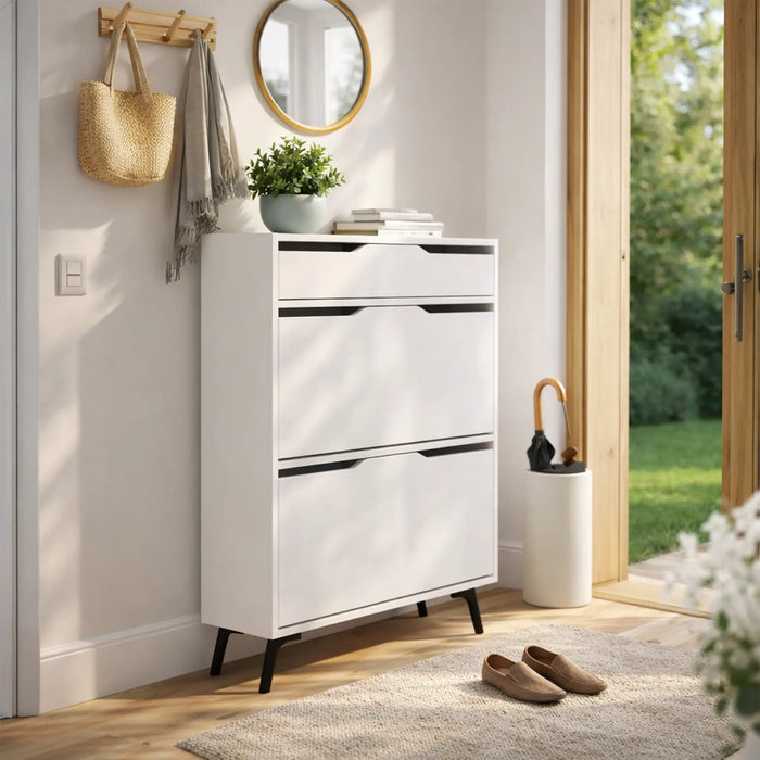Mourah Asta Shoe Cabinet - 12 Pairs - 2 Years Warranty
