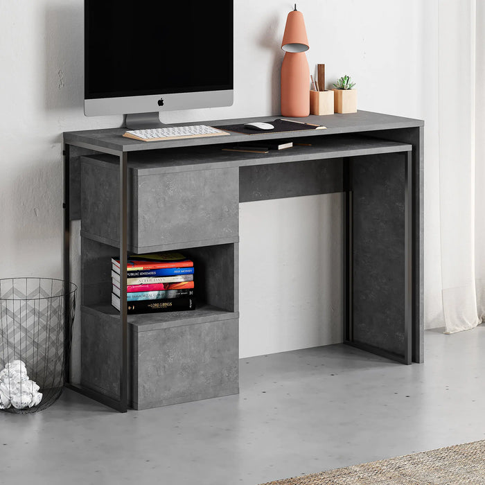Mourah Badau Working Table With Storage - 2 Years Warranty