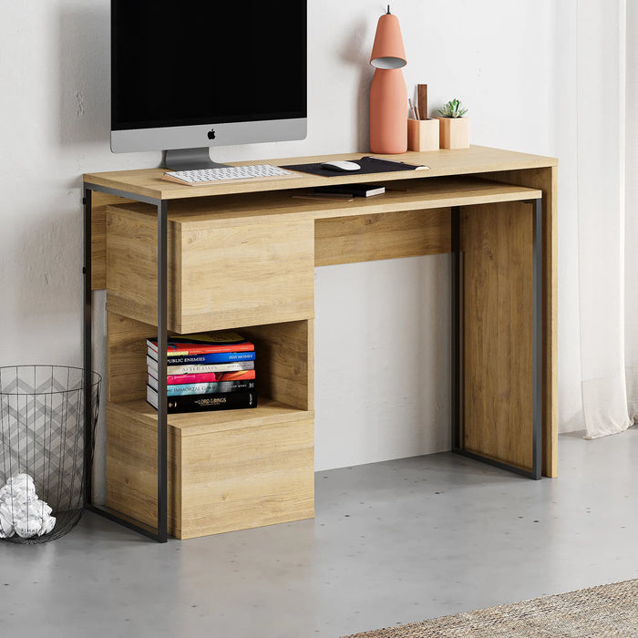 Mourah Badau Working Table With Storage - 2 Years Warranty