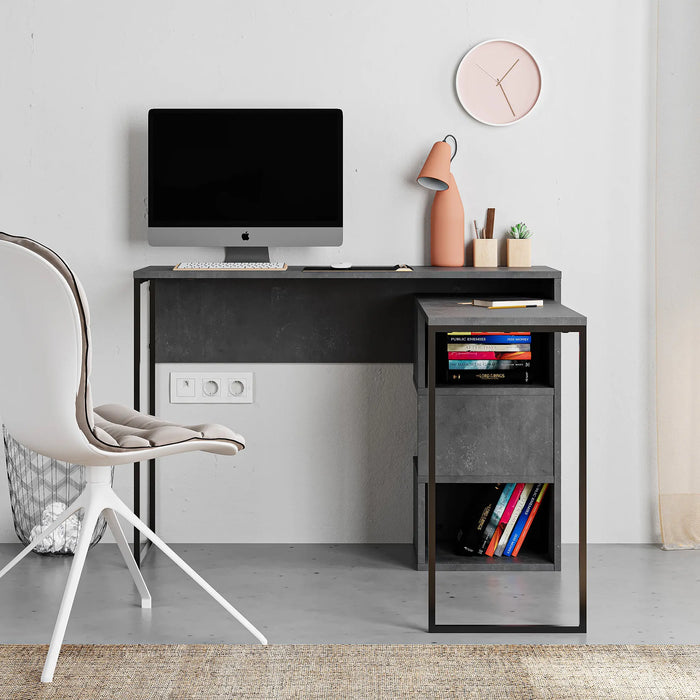 Mourah Badau Working Table With Storage - 2 Years Warranty