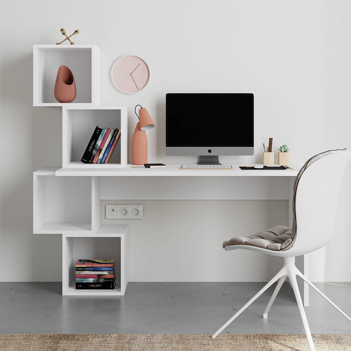 Mourah Balance Working Table With Storage  - 2 Years Warranty
