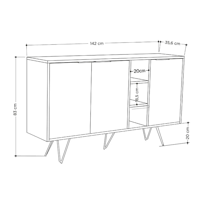 Mourah Clara Console - 2 Years Warranty
