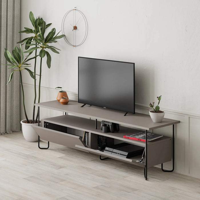 Mourah Cornea Tv Stand Up To 60 Inches With Storage - 2 Years Warranty