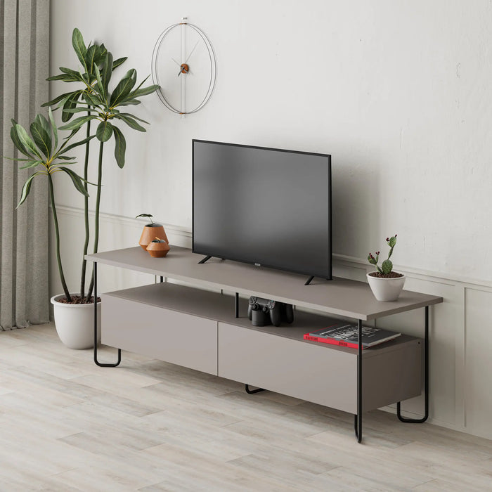 Mourah Cornea Tv Stand Up To 60 Inches With Storage - 2 Years Warranty