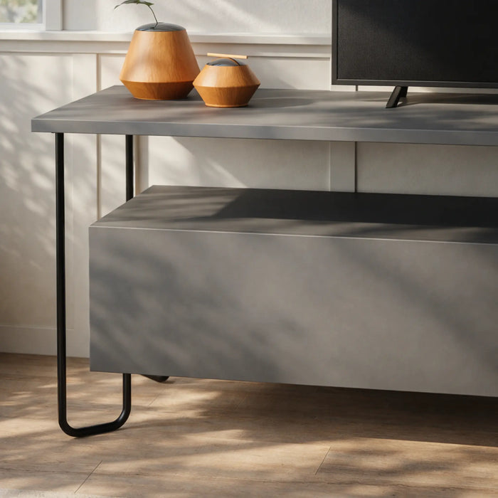 Mourah Cornea Tv Stand Up To 60 Inches With Storage - 2 Years Warranty