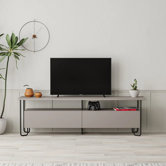 Mourah Cornea Tv Stand Up To 60 Inches With Storage - 2 Years Warranty