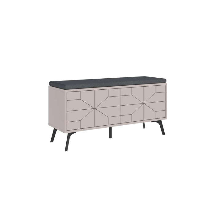 Mourah Dune Bench & Shoe Cabinet - 8 Pairs - 2 Years Warranty