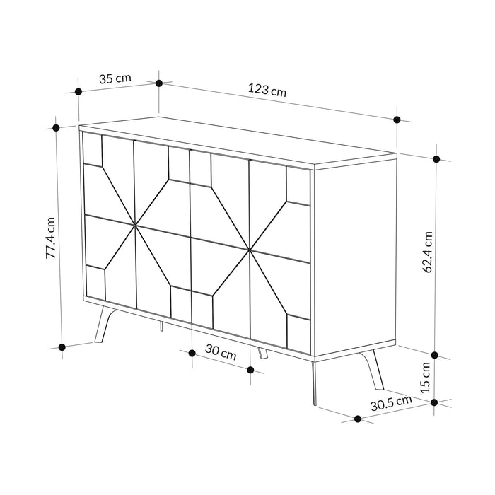 Mourah Dune Console - 2 Years Warranty