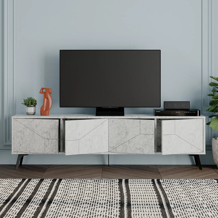 Mourah Dune Tv Stand Up To 70 Inches With Storage - 2 Years Warranty