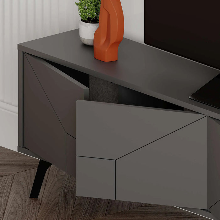 Mourah Dune Tv Stand Up To 70 Inches With Storage - 2 Years Warranty