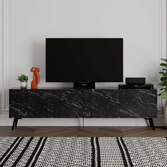 Mourah Dune Tv Stand Up To 70 Inches With Storage - 2 Years Warranty
