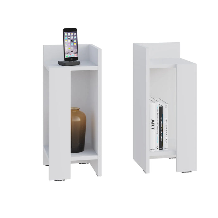 Mourah Elos Nightstand Set - Light Mocha - 2 Years Warranty