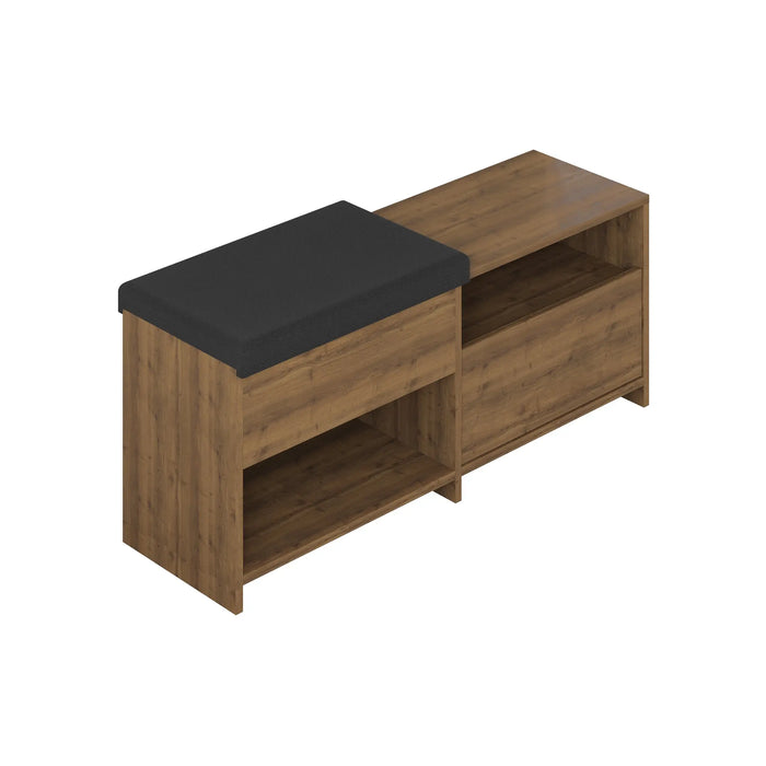 Mourah Filux Bench & Shoe Cabinet - 8 Pairs - 2 Years Warranty