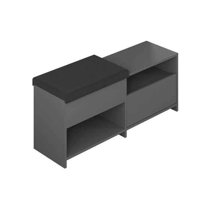 Mourah Filux Bench & Shoe Cabinet - 8 Pairs - 2 Years Warranty