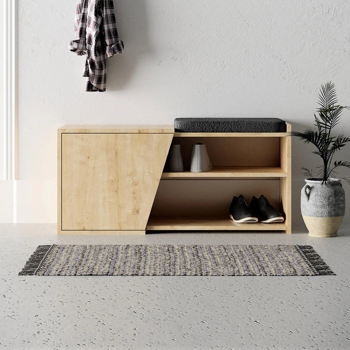 Mourah Fiona Bench & Shoe Cabinet - 8 Pairs - 2 Years Warranty