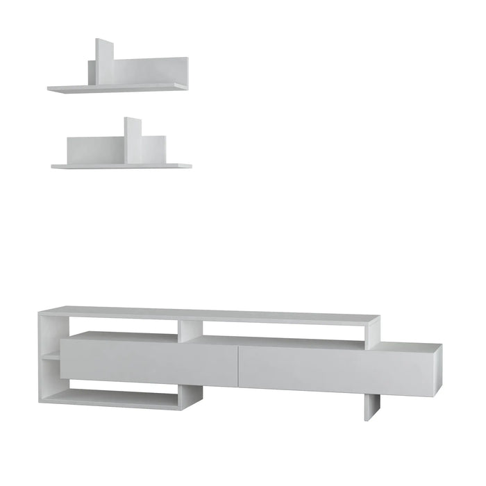 Mourah Gara Tv Unit Up To 60 Inches With Storage - 2 Years Warranty